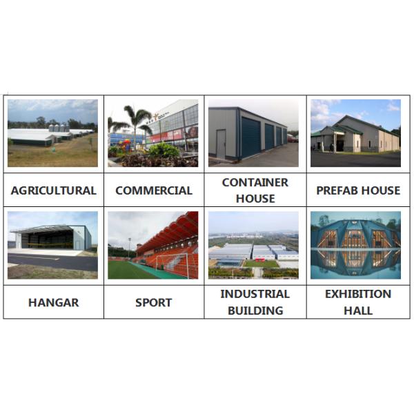 Проработка керамической черепицы Преfabricated Steel Structure Building