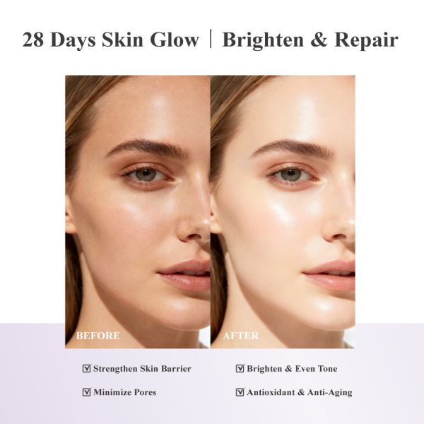 PDR N Pink Peptide Serum DNA Contains Peptide Niacinamide for Moisturizing Firming and Uneven Skin Tone Care