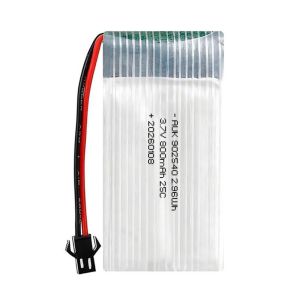 AUK 3.7V 800mAh 25C High-Rate Li-Ion Battery Lipo For X5C X5SW Drone Parts 902540 RC Model Battery