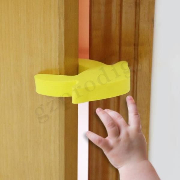 Antiwear Odorless Child Proof Door Stopper , Nonslip Foam Door Finger Guards