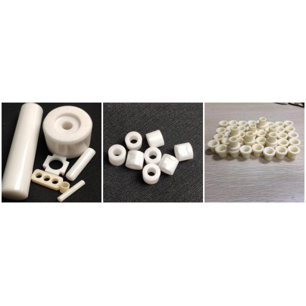Heat Resistant Alumina Ceramic Parts 3.9g/cm3 Alumina Pipe