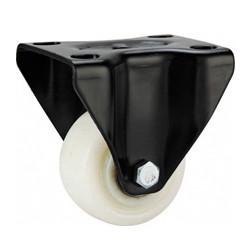 light duty 2 rigid white PP caster, 2.5 inch, 3 inch PP castor rigid, rigid caster
