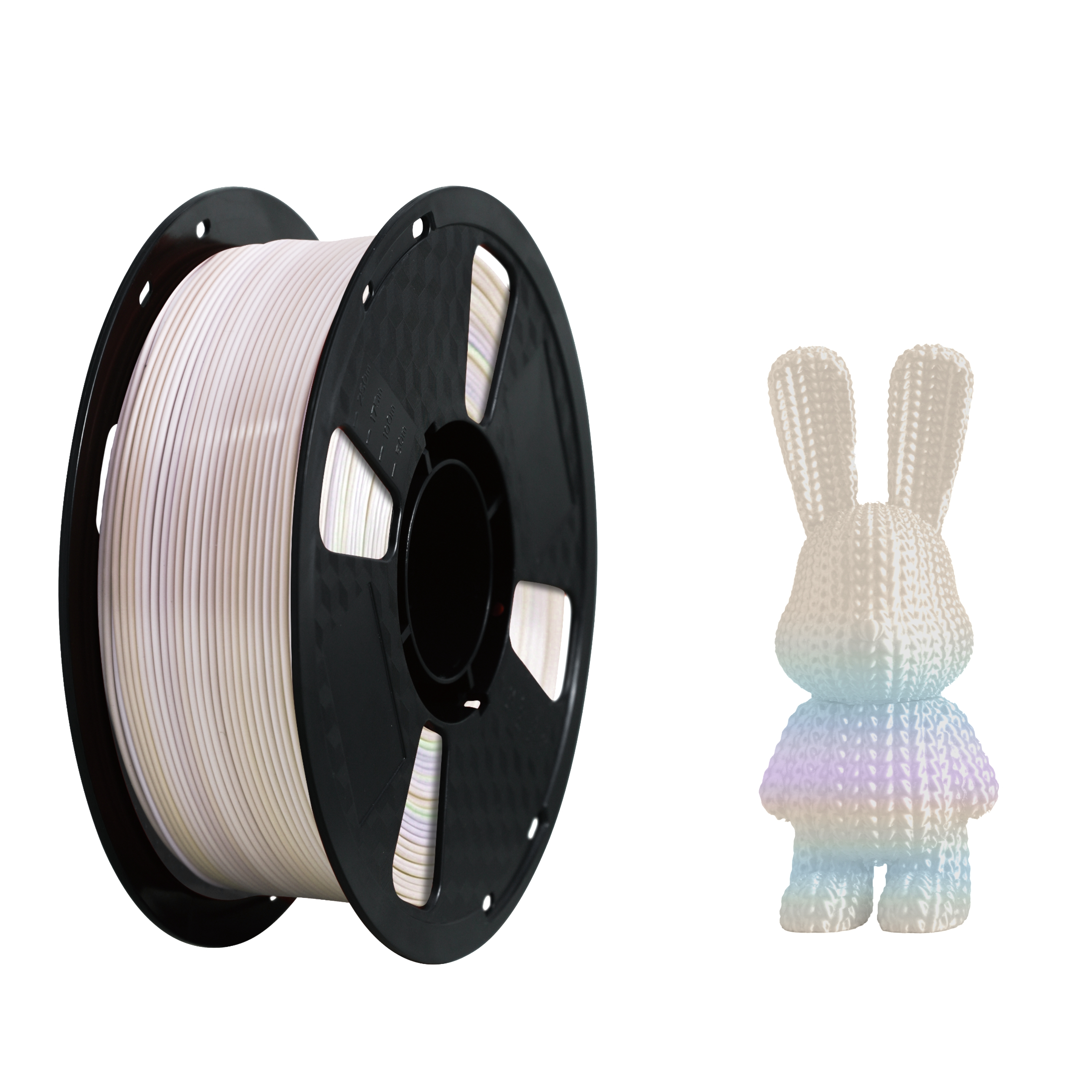1kg Spool High Accuracy 3d Printer Pla Filament 1.75 Mm Low Odor Smooth Printing Works With Fdm 3d Printers