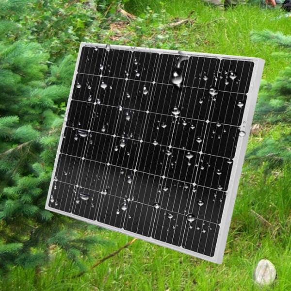 Panel solar de vidrio fotovoltaico mono 150w 160w 180w 12v Panel solar policristalino
