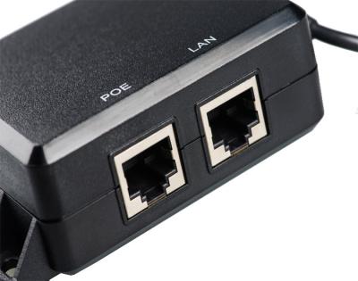 IEEE802.3af 13W 1 Port PoE Ethernet Splitter 9Vdc 1.5A For Network Camera ONU