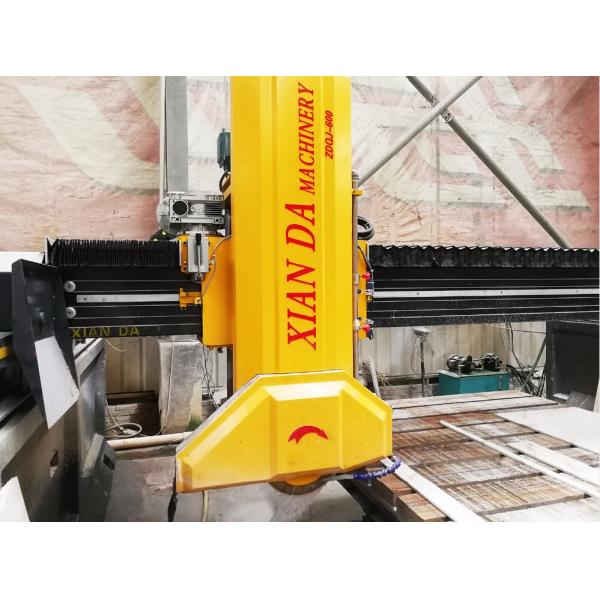 Infrared Bridge Automatic Table Movement Bridge Saw Cutting Machine For Industrial