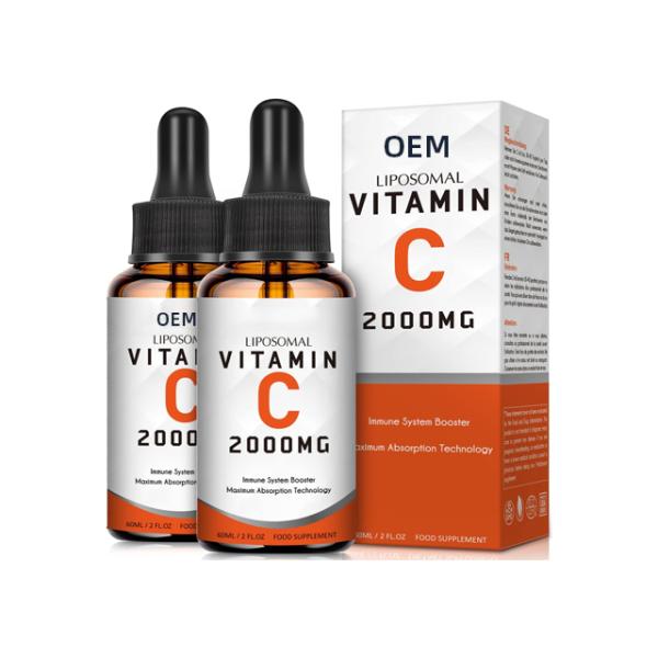 Liposomal Vitamin C 2000mg - Maximum Absorption Immune Booster - 60ml | Health