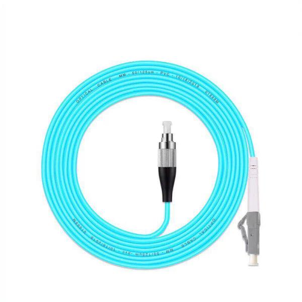 5PCS/Lot FC/UPC -LC/UPC OM3 Fiber Optic Patch Cord 10G 50/125 Fiber Cable Multimode Simplex Optical Jumper
