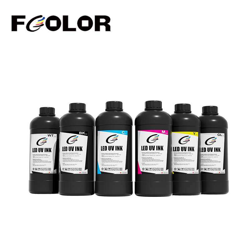 Weather Resistance G6 G5 G4 UV Printing Ink Acrylic Hard Printer Ink for Ricoh Printhead