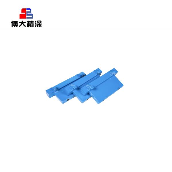 Standard Mining Machine Barmac B9100 VSI Crusher Spare Parts Rotor Tips for Trail Plate