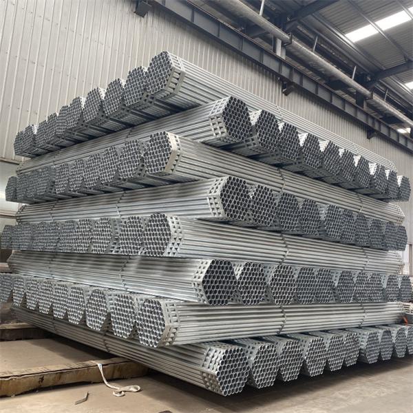 Welded Hot Dip Galvanized Steel Pipe SGS Certificate Q195 SPCC Grade