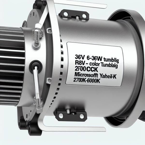 36v 6-36W réglable en deux couleurs RA90 5SDCM 2700K-6000K