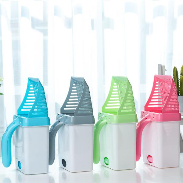 Espada de caja de basura de gatos verde y sostenible ABS Espada de basura de gatos fácil