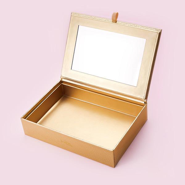 Jessup Light Golden Makeup Case Box Accessory Storage