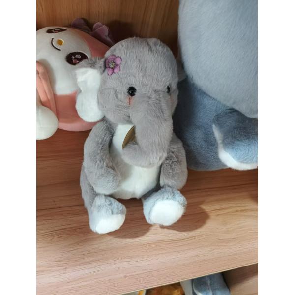 Cute elephant plush toy stuffed toy cartoon animal handicraft gift