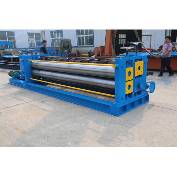 Corrugated Roofing Color Steel Roll Forming Machine 4kw Motor Power
