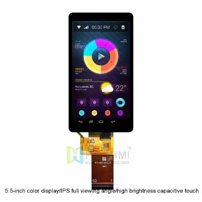 5.5 Inch TFT LCD Display | Capacitive Touch Screen MIPI Interface