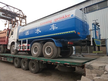 10 Cubic Meter Diesel Oil Used Water Tank Truck 173HP Euro 3