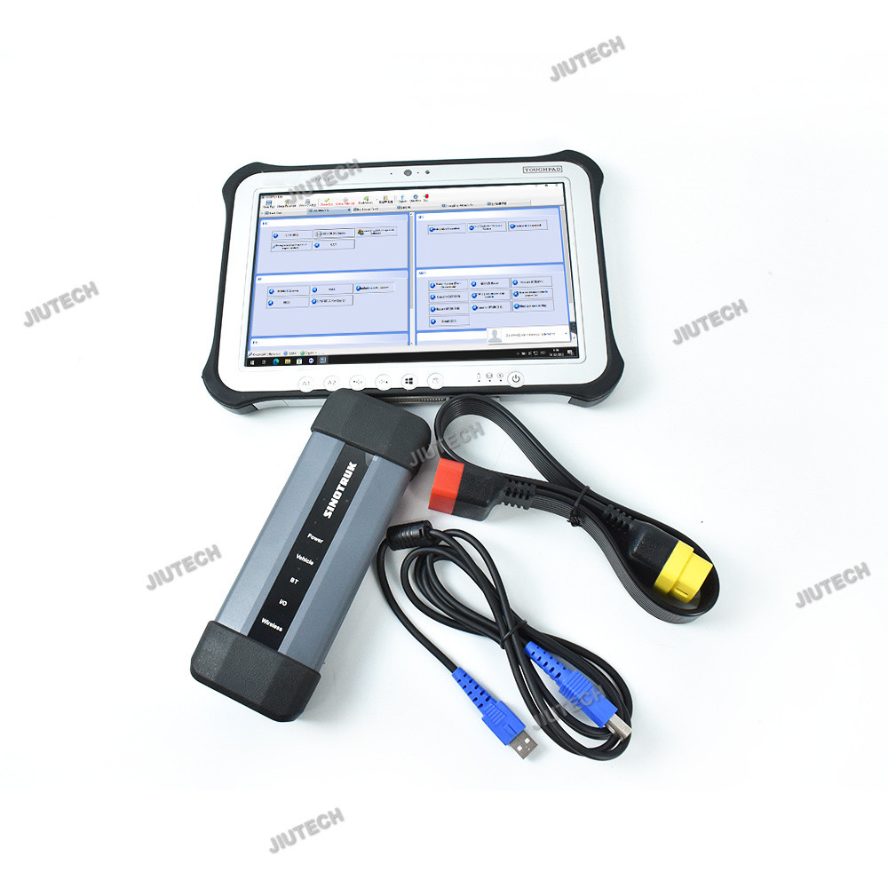 Диагностический инструмент для сканера дизельного грузовика Sinotruk EOL OBD для диагностического инструмента HOWO A7/T7H/Sitrak/Hohan и планшета FZ G1