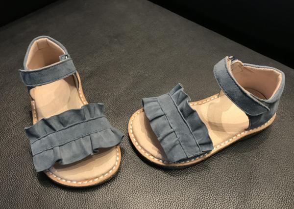 Summer Wide Feet Doeskin Stylish Kids Shoes