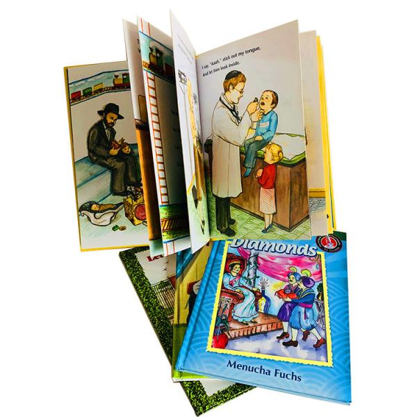 Книга художественной печати в жесткой обложке с оффсетом с углами прямого угла
