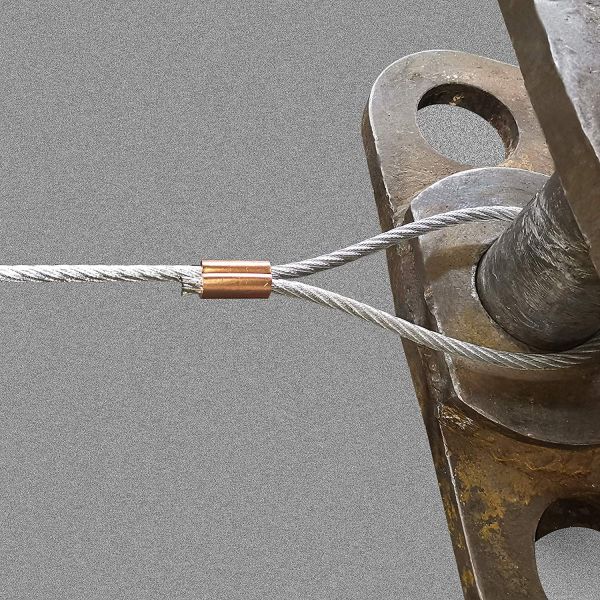 Copper Duplex Oval Crimping Sleeve