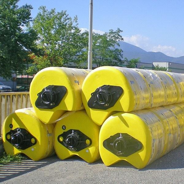 Flutuación de tuberías de plástico flotante para buques de construcción de tuberías en alta mar