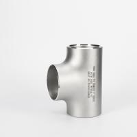 Stainless Steel Equal Tee 304L SS Butt Weld Reducer For Chemical Industry