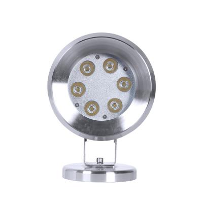 à prova de água de vidro moderado do material Ip65 do diodo emissor de luz 9W luzes subaquáticas