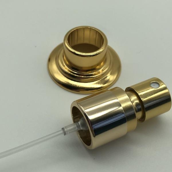 Bomba de perfume de viaje compacta y segura para botellas en miniatura y viales de muestra con cierre a prueba de fugas