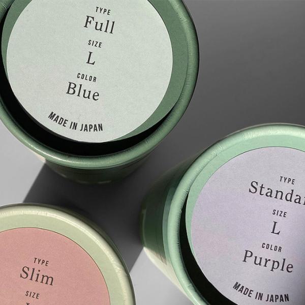 Biodegradable Apparel Round Cylinder Underwear T-shirts Tube Packaging