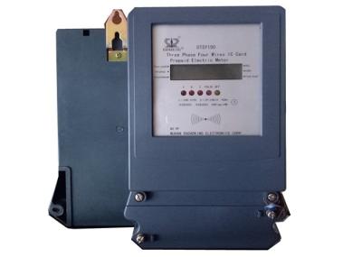 RS485 Anti Theft 3 Phase Meter , Four Wire Smart Card Prepaid Electricity Meter
