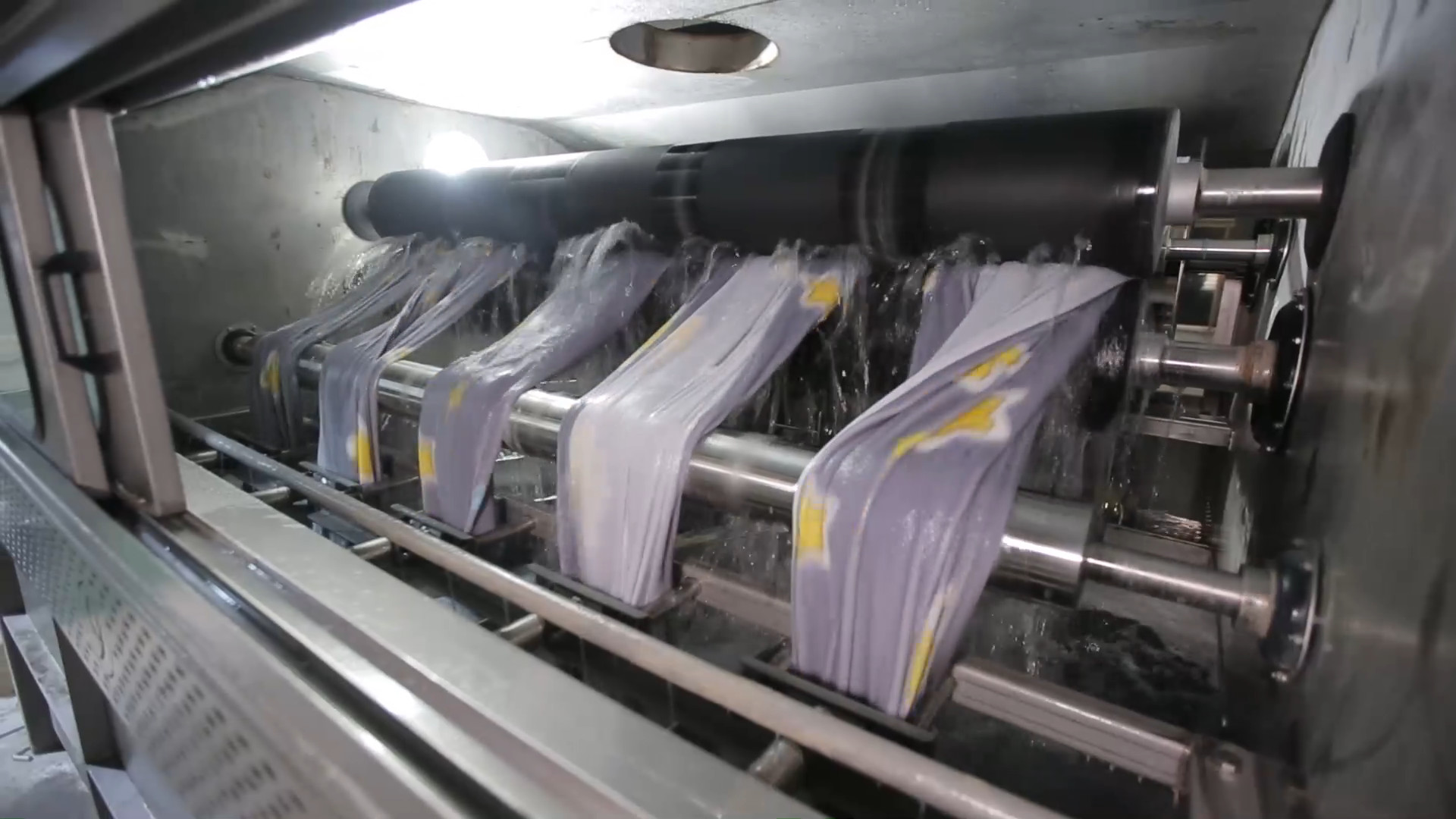 непрерывная стиральная машина ткани 50kW для связанного мытья формы ткани