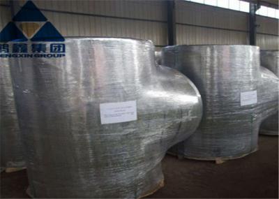 A polegada 16x16x16 de ASTM A860 WPHY 52 forjou o T concêntrico dos encaixes de tubulação de aço galvanizado