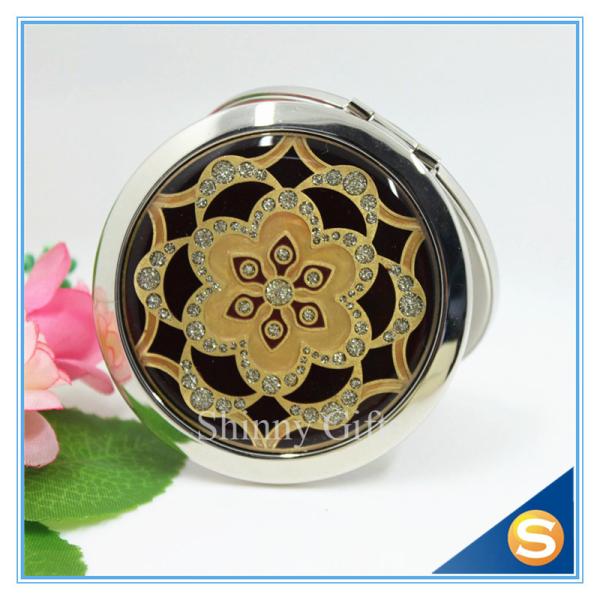 Shinny Gifts Custom Personalized Pocket Cosmetic Mirror Promotional Cosmetic mirror