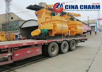 Misturador concreto comercial hidráulico de 30m3/H JS750
