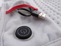 DC 5V 3A USB Pad de aquecimento para cintura Micromink Material de poliéster