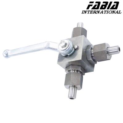 Valva de esferas de soldadura manual de alta pressão