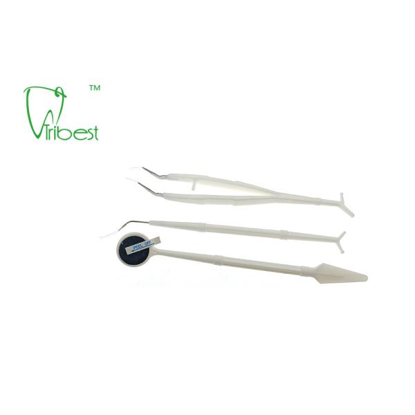 Plastic 3 In 1 Disposable Dental Kit For Examination 3in1 Dental Kit