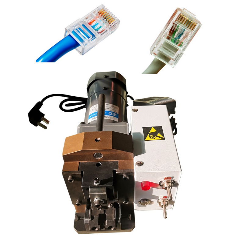 Compact Semi Automatic Crimping Machine Heavy Duty Crystal Head Crimping Machine