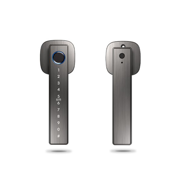 Tuya Smart Lock Fingerprint Password Key Durable Aluminum Alloy Construction Auto Lock Easy Installation Door Lock