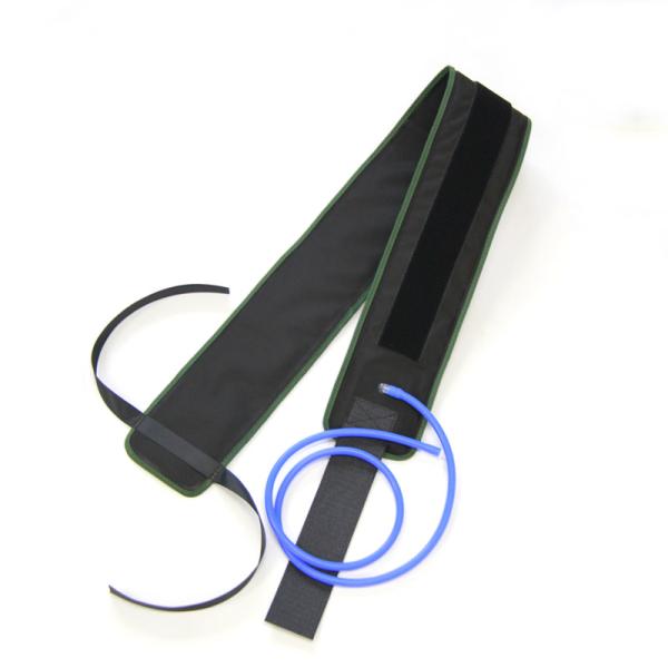 Manche de tourniquet à double port à double canal avec manchette en tissu et instrument médical de classe I