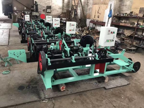 High Production Automatic Double Twist standard Barbed Wire Mesh Making Machine