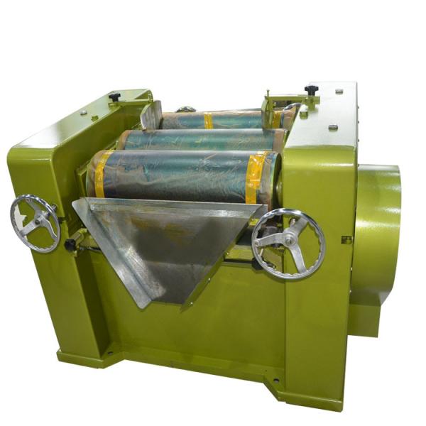 Aluminum Alloy Automatic Lip Gloss Filling Machine Laboratory S200 Three Roller Grinding Machine