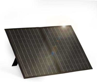 100W Off Grid Foldable Solar Charger Portable Solar Panel Kit For Camping