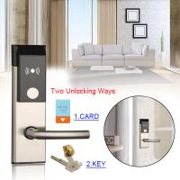 Carte principale facultative de 4 de couleurs d'hôtel de Smart serrures de porte RFID avec le logiciel gratuit de sécurité