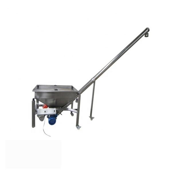 Heat Resistant Stainless Steel Flexible Tube Auger Screw Conveyor Customized for Cement and Powder Transport