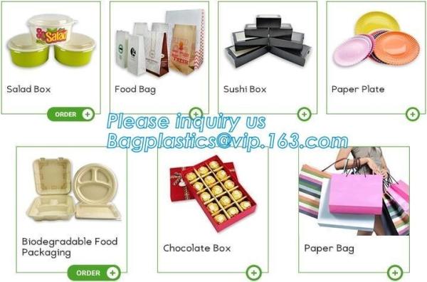Kraft, Custom Printed Food Grade Paper Bags For Bread With Window,food grade kraft paper bread bag,bread package bag
