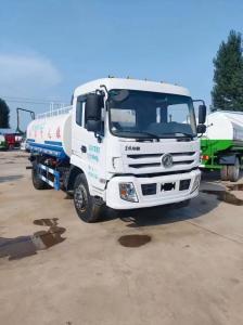 Dongfeng Huasen 4X2 Water Sprinkler Tanker 14000Liters For Construction Sites