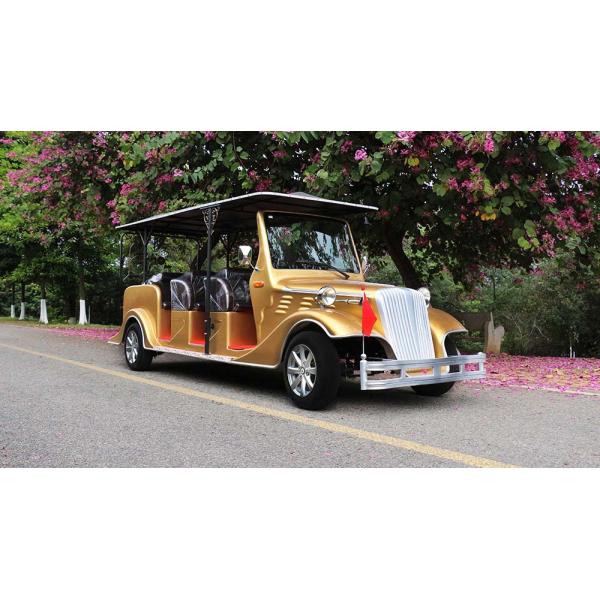 Тело металла роскошного золотого классического человека тележек гольфа 6 автомобиля все